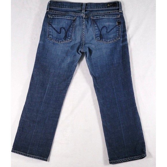 Citizens Of Humanity Kelly 63 Stretch Low-Waist Cropped Women's Jeans Size 26 - Picture 4 of 16